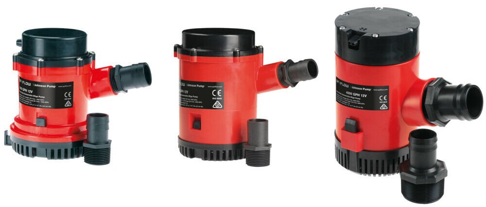SİNTİNE POMPASI HEAVY DUTY BILGE PUMP 4000 GPH 24V 252 LT/DK