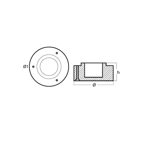 19012-2 / AZIMUT-BENETTI PERVANE TUTYASI Ø220 / ÇİNKO