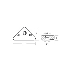 00717 / VOLVO PENTA TUTYASI SX, DPX, XDP-B / ÇİNKO