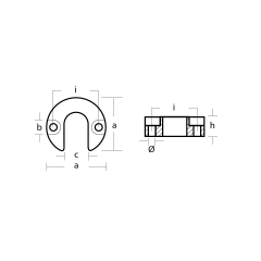00817 / MERCURY/MERCRUISER ALPHA ONE GEN I AND GEN II / ÇİNKO