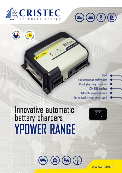 YPOWER AC-DC AKÜ ŞARJ CİHAZI 12V/25A 3 ÇIKIŞ FANSIZ