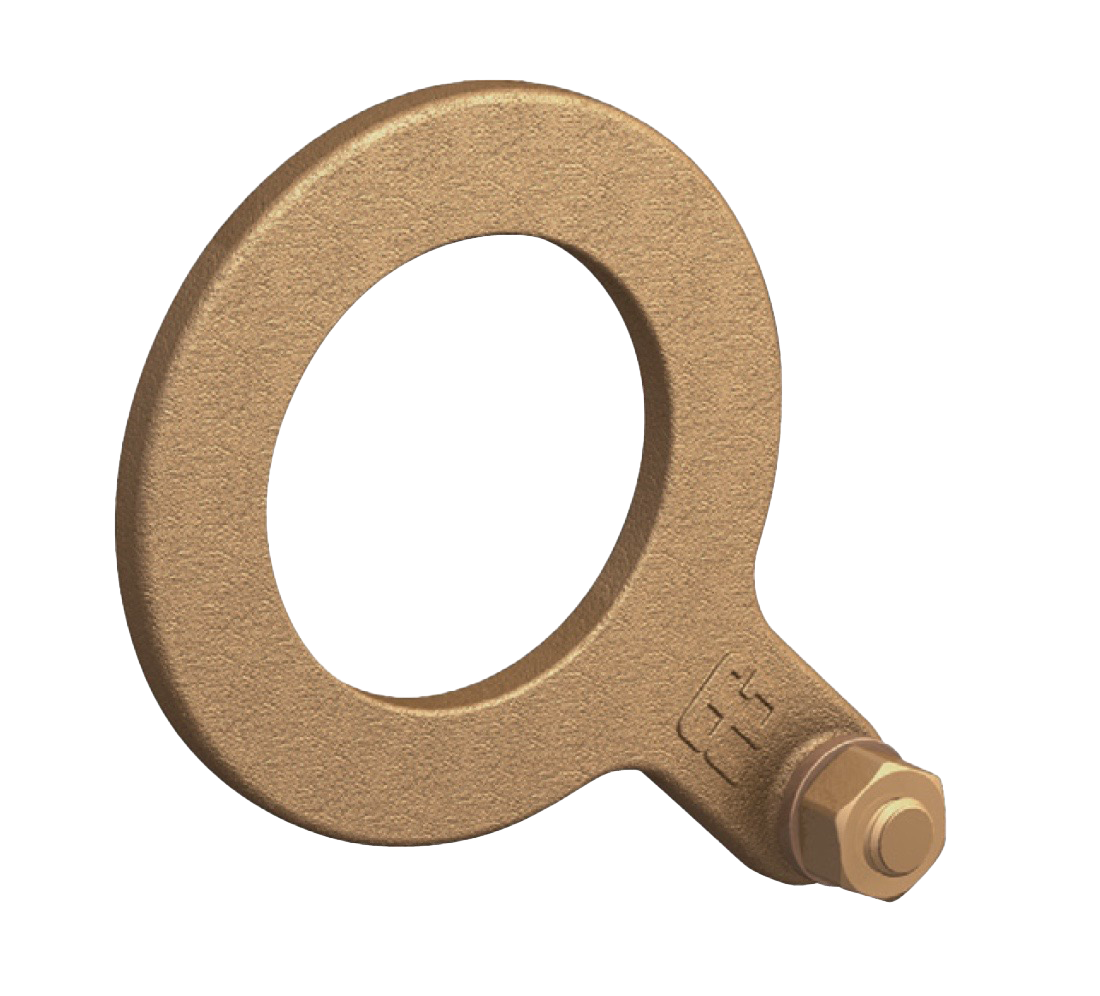 1145 / PİRİNÇ TOPRAKLAMA BAĞLANTI PULU 2.1/2''