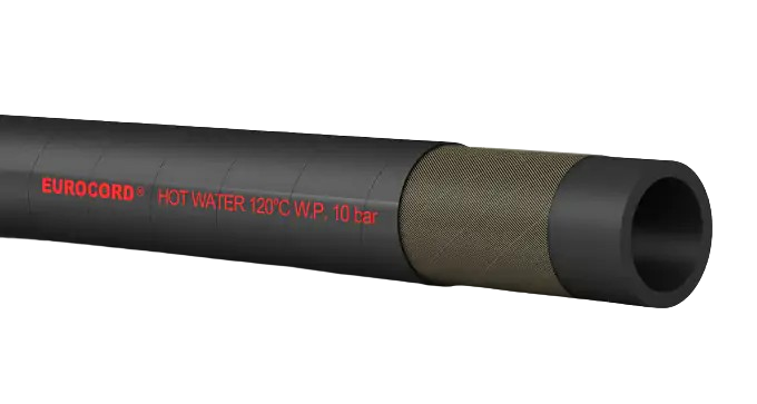 KALORİFER-KLİMA SICAK / SOĞUK SU HORTUMU 125°C 38 mm SİYAH EN ISO 1307