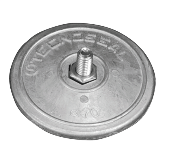 00101E / DÜMEN TUTYASI ÇİFTLİ Ø70mm / ÇİNKO