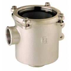 BRONZ DENİZ SUYU FİLTRESİ ALTTAN GİRİŞ YANDAN ÇIKIŞ 4''