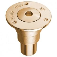 1182L / PİS SU POMPA ÇIKIŞI (PARLAK) 1''1/2 / PİRİNÇ POLİSAJLI