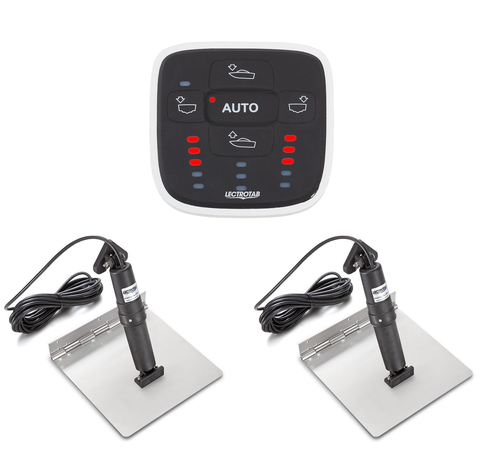 2 X 12V PİSTON + 2 X 30X30 FLAP SACI + 1 X ALC.1 KUMANDA  + 1 X HK