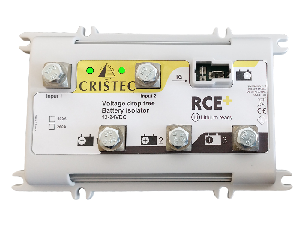 RCE+ / AKÜ İZOLATÖRÜ 260A 2 GİRİŞ 3 ÇIKIŞ