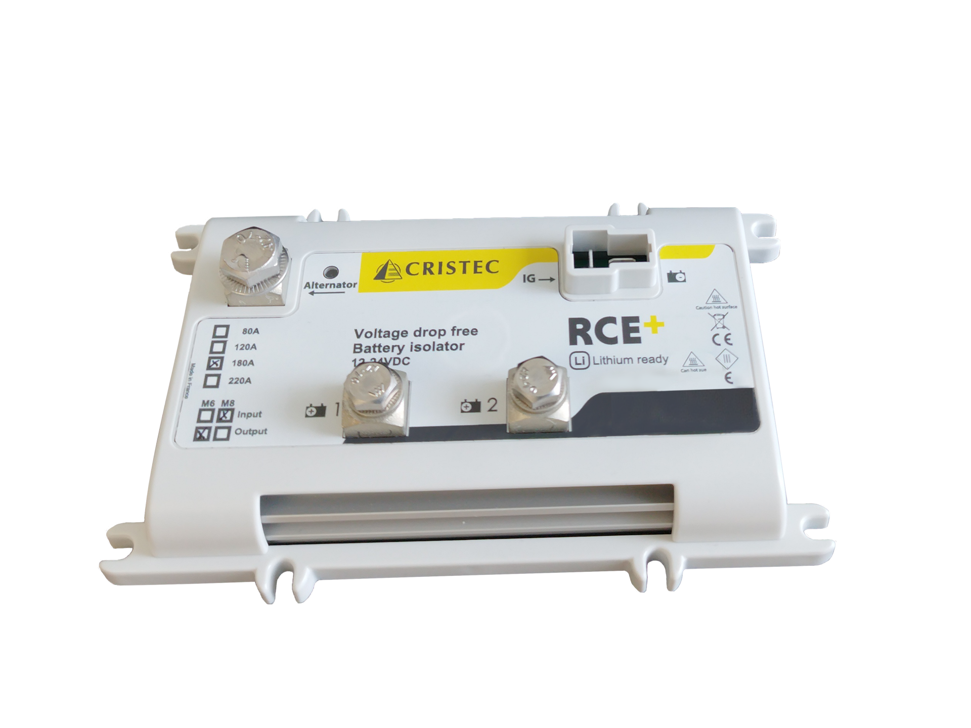 AKÜ İZOLATÖRÜ 120A 1 GİRİŞ 2 ÇIKIŞ