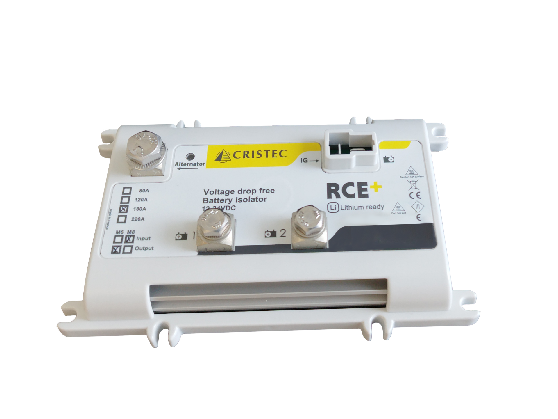 AKÜ İZOLATÖRÜ 120A 1 GİRİŞ 2 ÇIKIŞ