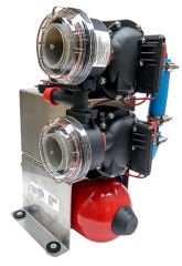 HİDROFOR AQUA JET DUO WPS 10.4 GPM 12V 2.8 BAR 40 LT/DK 2 LT TANKLI
