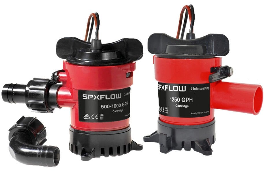 SİNTİNE POMPASI CARTRIDGE BILGE PUMP 1250 GPH 24V  73 LT/DK