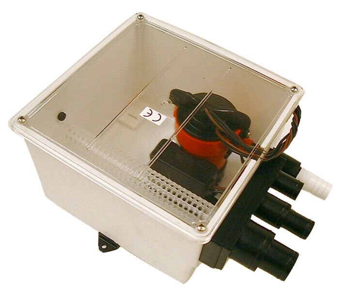 DUŞ TAVASI SHOWER SUMP MULTIPORTS 1000 GPH 24V 61 LT/DK
