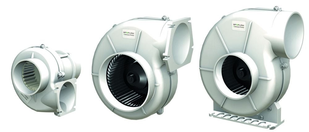 HAVALANDIRMA (BLOWER) AIR V 3-280 FLANGE MOUNT 12V