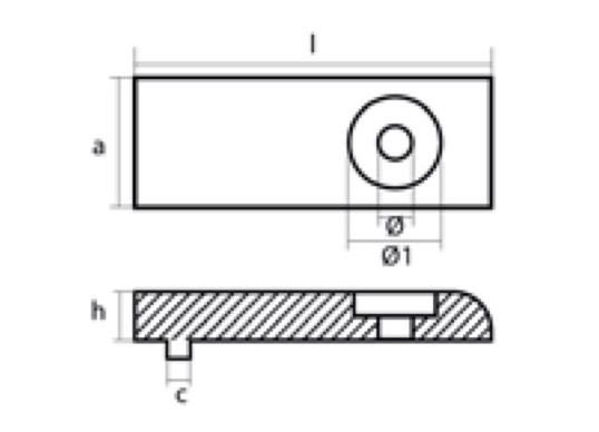 00833 / MERCURY VERADO 6 / ÇİNKO