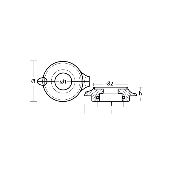 00734AL / VOLVO PENTA SD 130S, 150S / ALÜMİNYUM